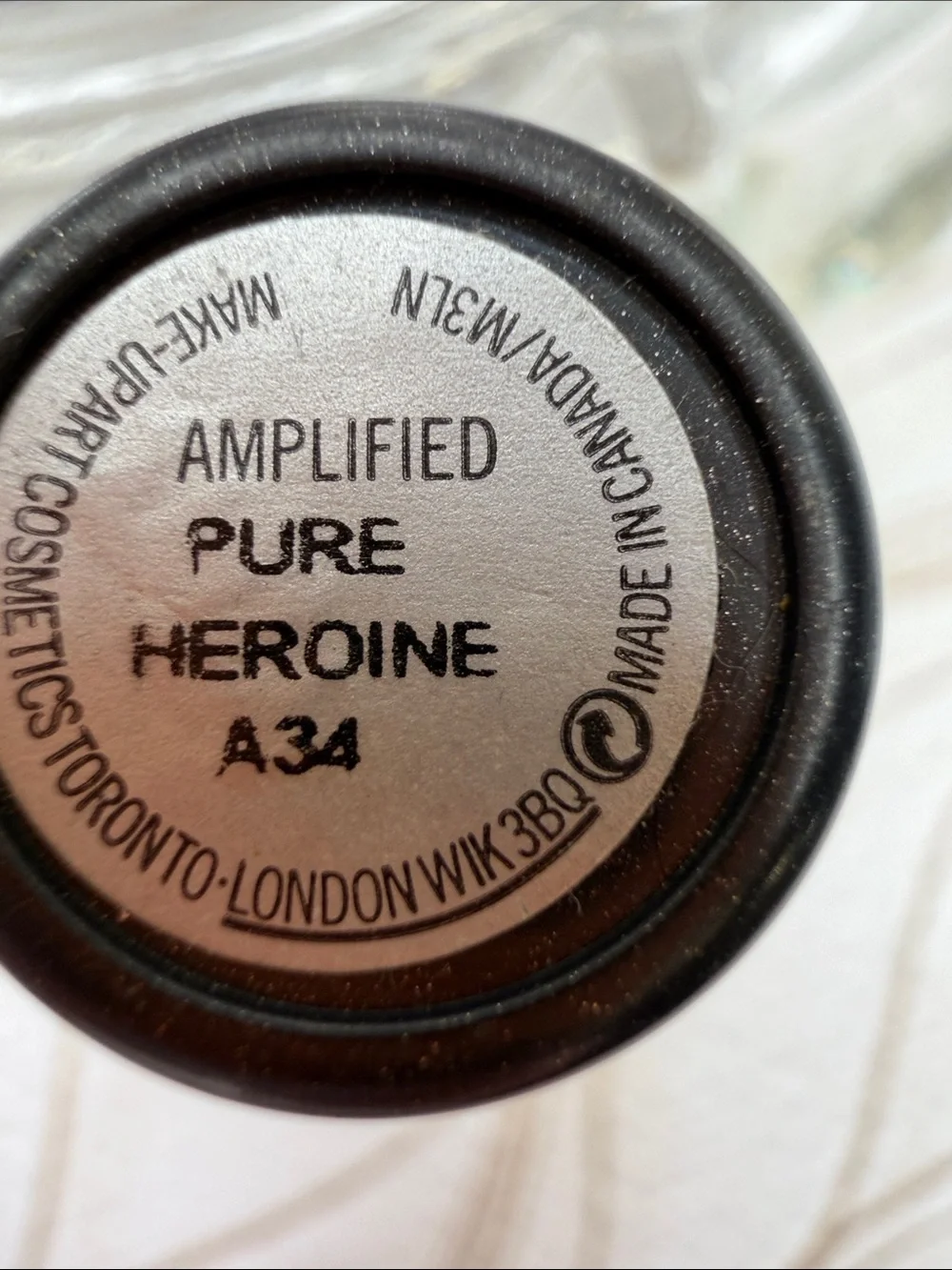 MAC Cosmetics Matte Lipstick A34 Pure Heroine